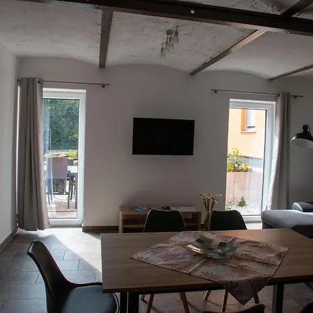 Ferienwohnungen Am Alten Backhaus Grosskoschen Esterno foto