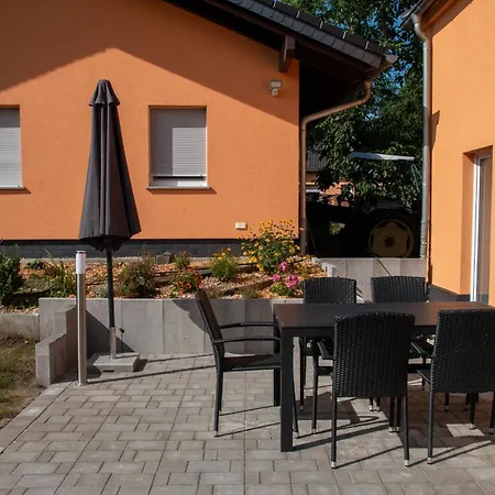 Ferienwohnungen Am Alten Backhaus Grosskoschen Esterno foto